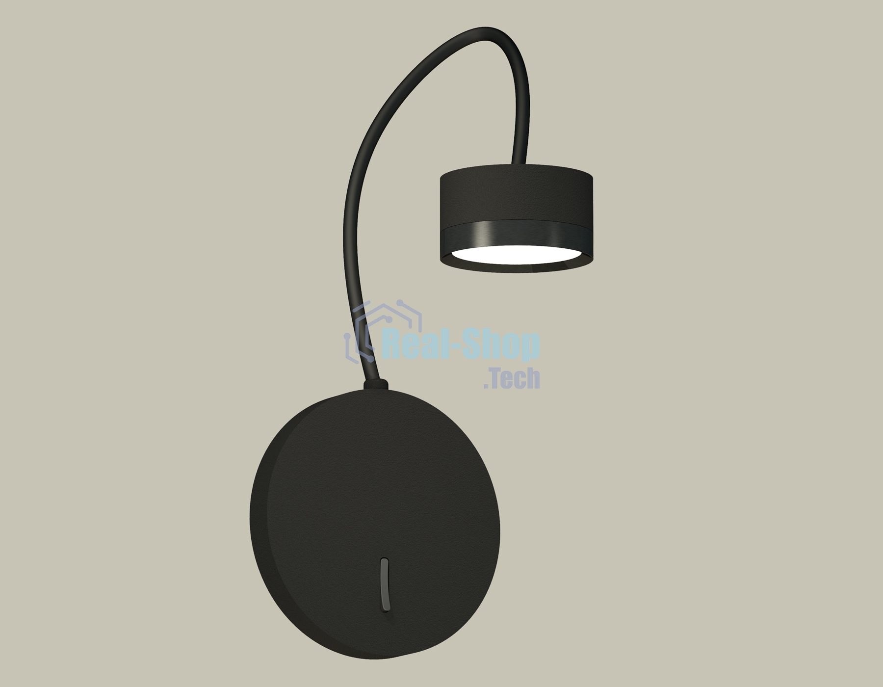 Светильник Ambrella light XB9596150 SBK/PBK черный песок/черный полированный GX53 (C9596, N8113)