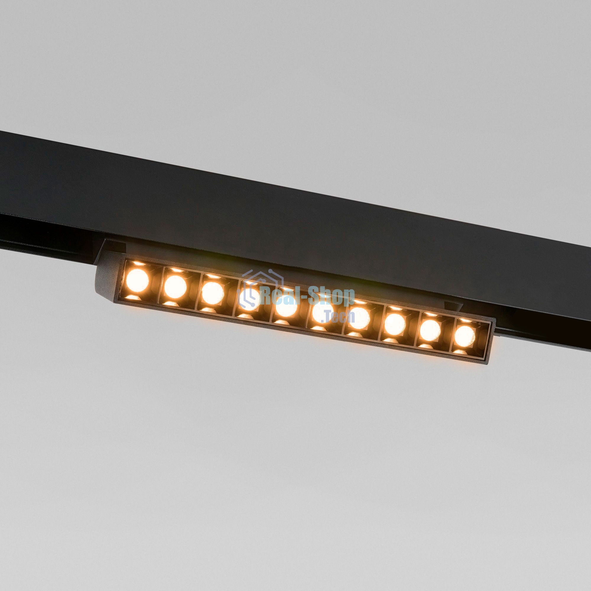 Трековый светильник Slim Magnetic HL02 12W 3000K (черный) 85010/01