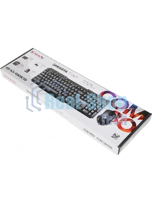 Комплект клавиатура+мышь Defender Jakarta C-805 беспроводной, USB, 1600 DPI, чёрный