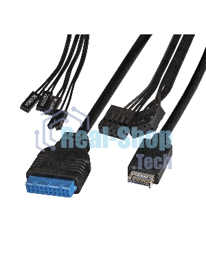 Компьютерный корпус Miditower ExeGate XP-334UC-XP400 (ATX, XP400 с вент. 12см, 1хUSB/1хUSB 3.0/1хTypeC, аудио, черный)