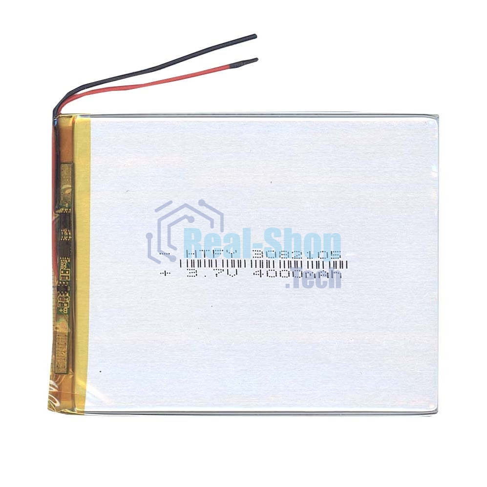 Аккумулятор Li-Pol (батарея) 3x82x105 мм 2pin 3.7V/4000mAh