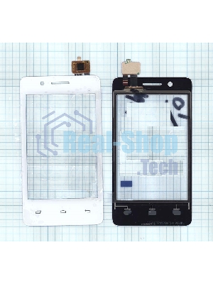 Сенсорное стекло (тачскрин) для Fly IQ436i ERA Nano 9, белое