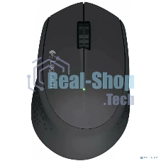 Мышь беспроводная Logitech M280 серый, 1000 dpi, радиоканал, USB, кнопки - 3