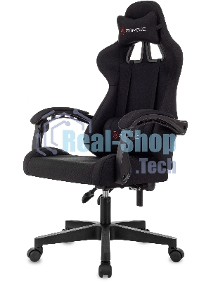 Кресло Zombie Void черный, экокожа, 120 кг, механизм качания