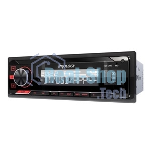 Автомагнитола Prology GT-200, 1 DIN, Bluetooth, USB Type-A, AUX, пульт ДУ