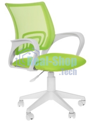 Кресло Бюрократ CH-W695NLT TW-03A TW-18 салатовый, сетка/ткань, 120 кг, механизм качания