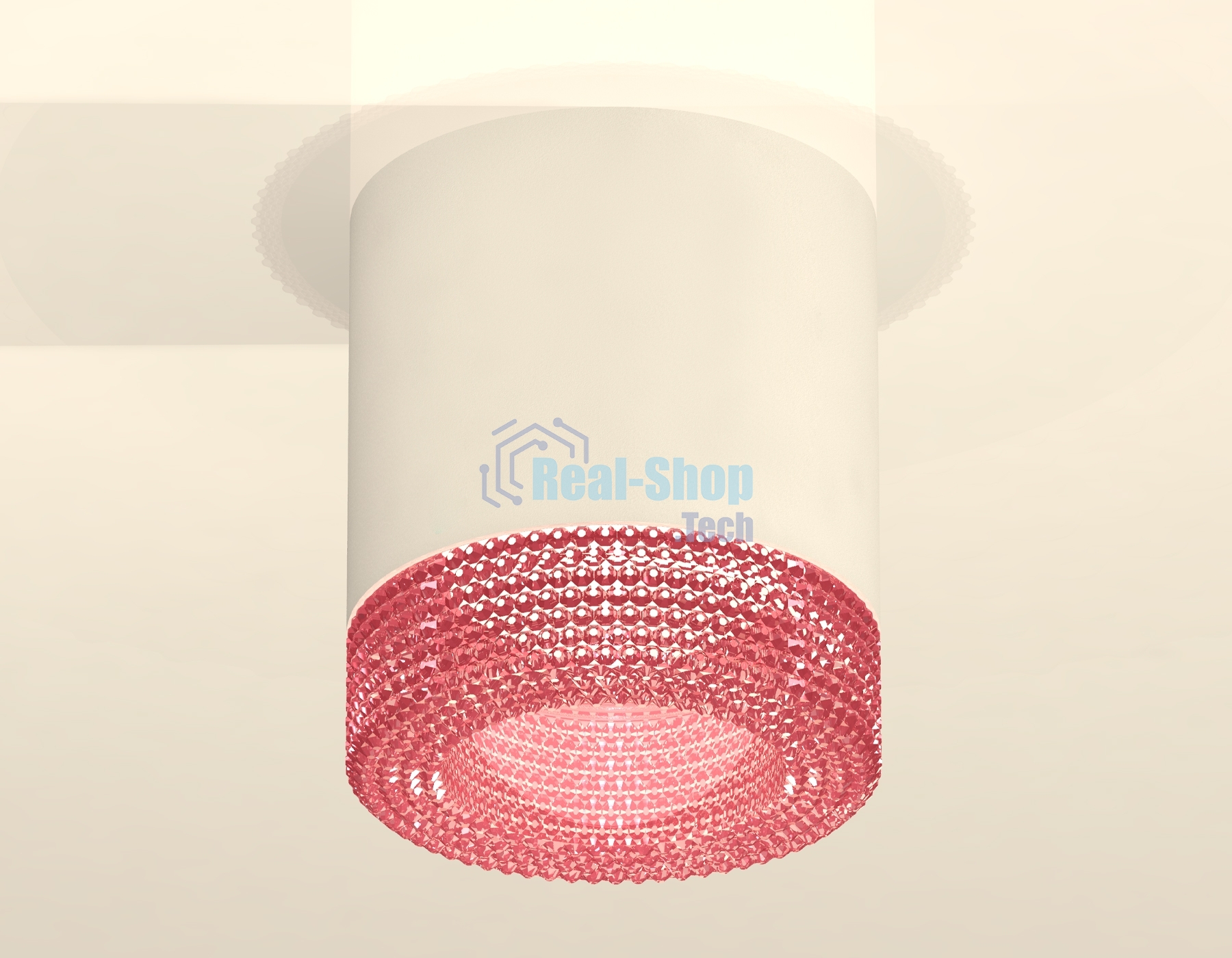 Светильник Ambrella Light XS7401022 SWH/PI белый песок/розовый MR16 GU5.3 (C7401, N7193)