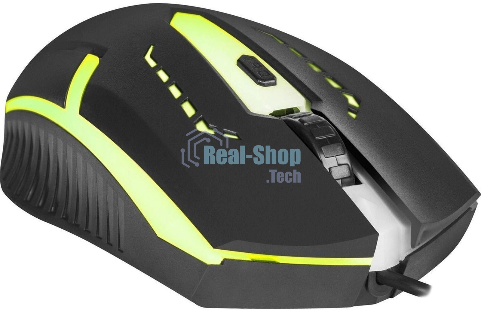 Мышь проводная Defender Flash MB-600L черный, 1200 dpi, USB, кнопки - 4
