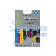 Картридж струйный Cactus CS-C6625A №17 цветной (480 стр., 39 мл.) для HP DJ 816c/817/825/840/841c/842c/843c/845c