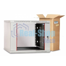 Шкаф телеком. настенный разборный 6U (600х350) дверь металл (ШРН-Э-6.350.1) (1 коробка)