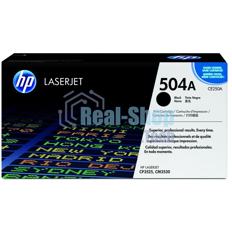 Картридж лазерный HP CE250A черный для CLJ CM3530/CP3525 5000 стр.