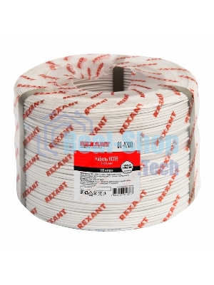 Кабель сигнальный Rexant КCПB 2х0,4 мм, бухта 500 м, 01-4700