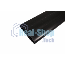 Термоусаживаемая трубка клеевая Rexant 160,0/50,0 мм, (3-4:1) черная, упаковка 1 м