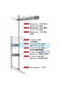 Кронштейн для мачт Rexant 