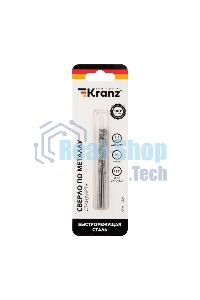 Сверло по металлу Kranz 3,2х65х36 мм 