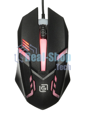 Мышь проводная Oklick 396M INSOMNIA черный, 1000 dpi, USB, кнопки - 3