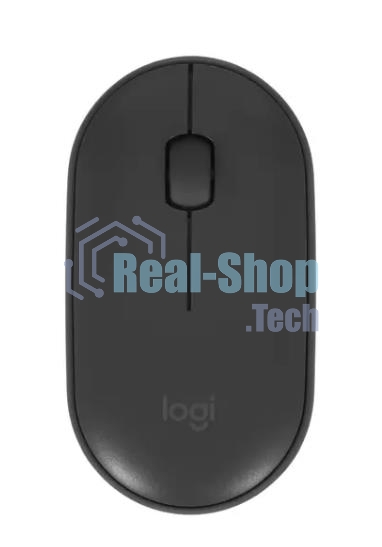 Мышь беспроводная Logitech Pebble M350 графитовый, 1000 dpi, радиоканал, Bluetooth, USB, кнопки - 3