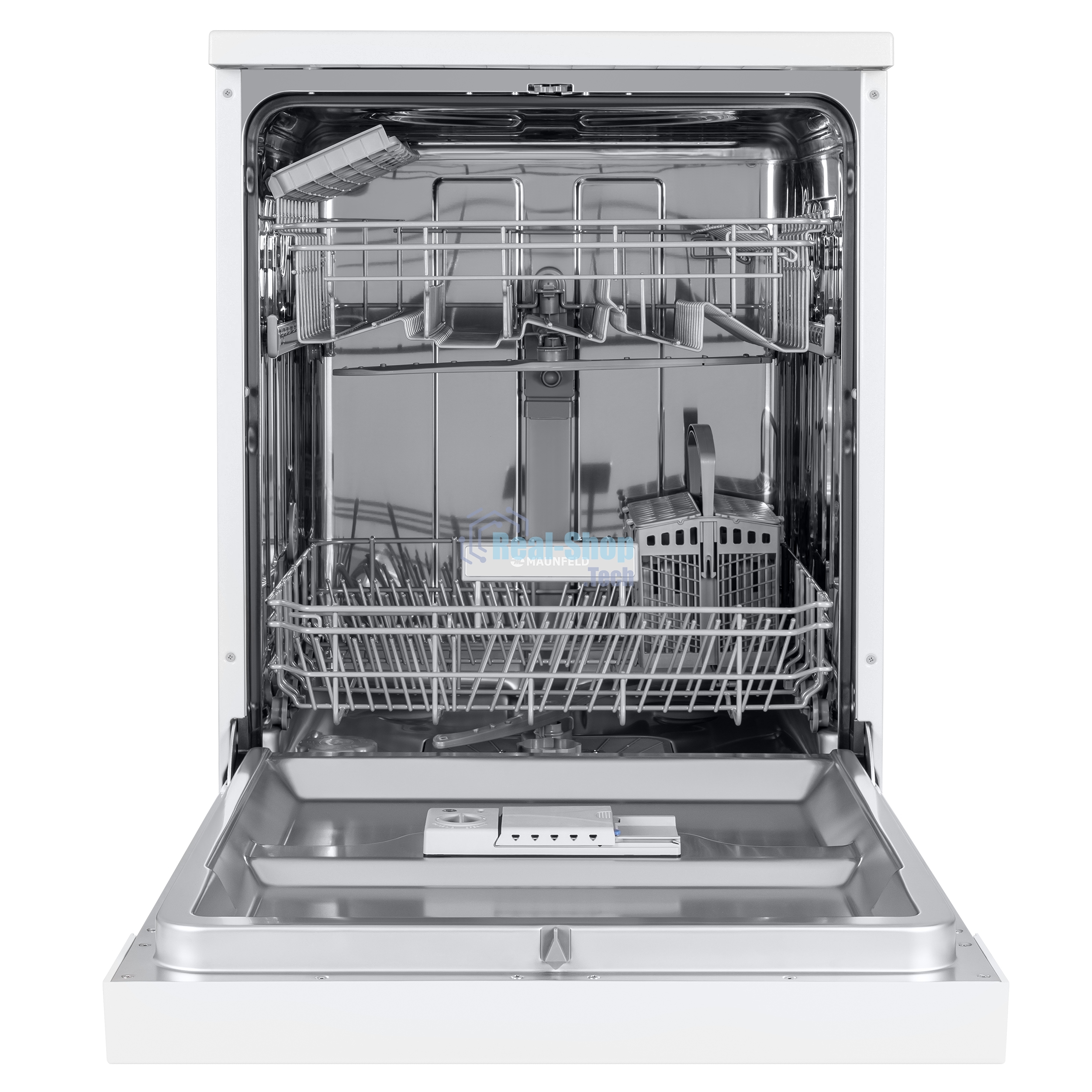 Посудомоечная машина Maunfeld MWF12S, белый, 59.8 см, 12 компл., 52 дБ, класс A+
