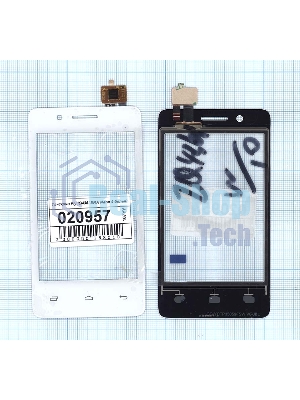 Сенсорное стекло (тачскрин) для Fly IQ436i ERA Nano 9, белое
