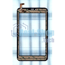 Сенсорное стекло (тачскрин) PXPX070519A041. черное