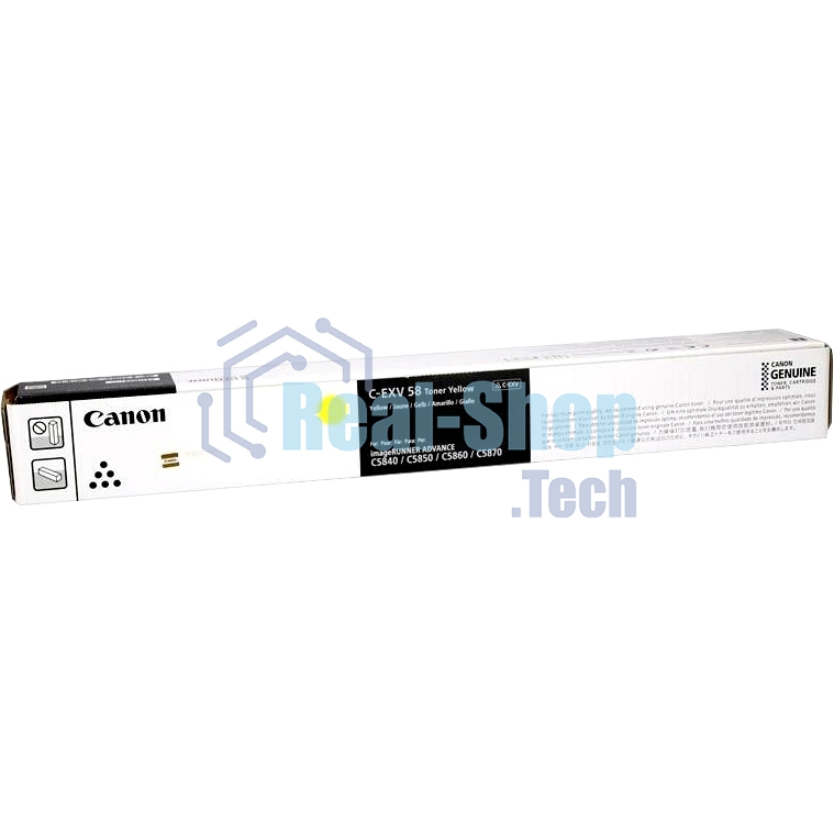 Тонер C-EXV 58 Toner Yellow