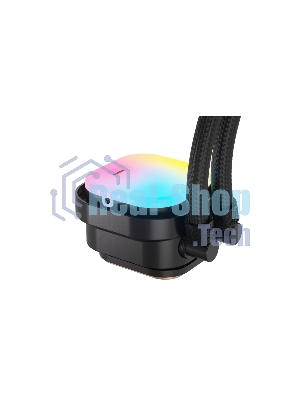 Система жидкостного охлаждения Corsair iCUE LINK TITAN 240 RX RGb (240мм, черный, RGb/ Fans: 2x120мм, 73.5CFM, 36dBA, 2100RPM/ S: 1851, 1700, AM5, AM4)