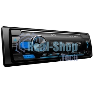 Автомагнитола ACV ADX-905BM, 1 DIN, Bluetooth, USB Type-A, AUX, пульт ДУ