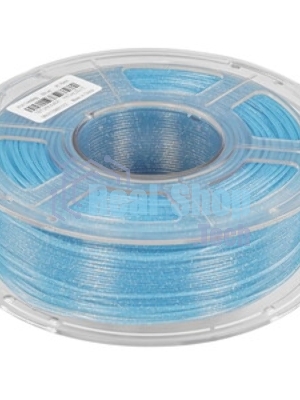 Филамент NVPrint PLA+ Trasparent Blue для 3D печати диаметр 1.75мм длина 330 метров масса 1 кг