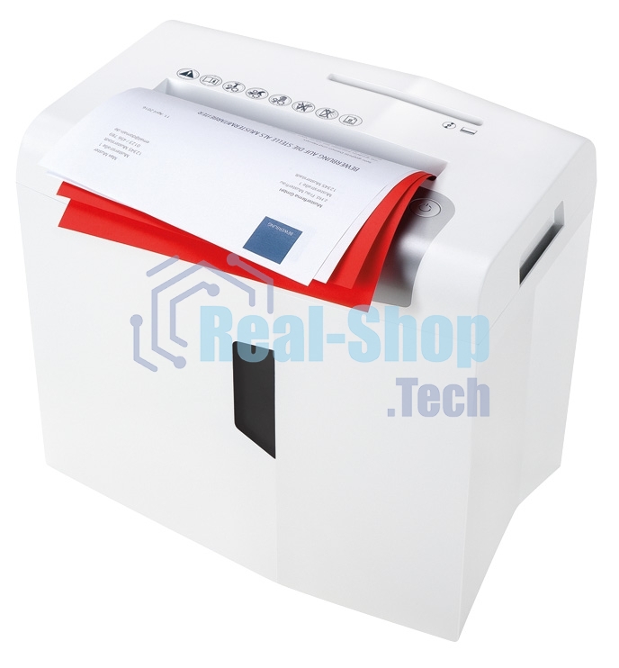 Шредер HSM ShredStar X8 (секр.P-4)/фрагменты/9лист./18лтр./скрепки/скобы/пл.карты/CD