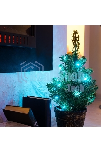 Елочка Neon-night 45 см в пластиковом горшке, Литая