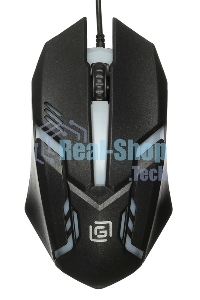 Мышь проводная Oklick 396M INSOMNIA черный, 1000 dpi, USB, кнопки - 3