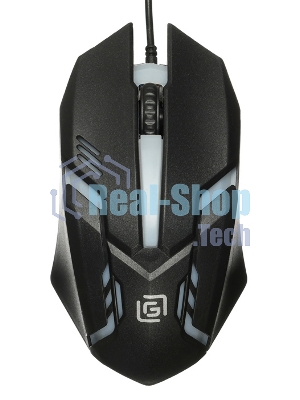 Мышь проводная Oklick 396M INSOMNIA черный, 1000 dpi, USB, кнопки - 3