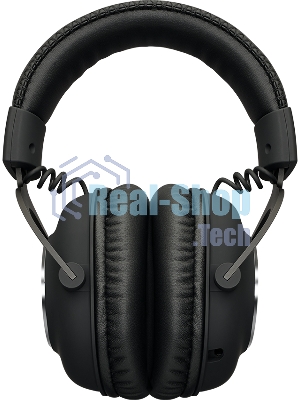Гарнитура проводная с микрофоном Logitech Pro X LIGHTSPEED черный мониторные BT оголовье (981-000907)
