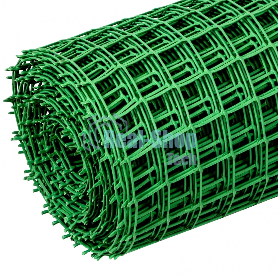 Садовая решетка Россия в рулоне 1x20 м, ячейка 50x50 мм - зеленая 64516