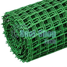 Садовая решетка Россия в рулоне 1x20 м, ячейка 50x50 мм - зеленая 64516