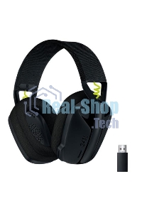 Гарнитура беспроводная Logitech Headset G435 LIGHTSPEED Wireless Gaming черный- Retail