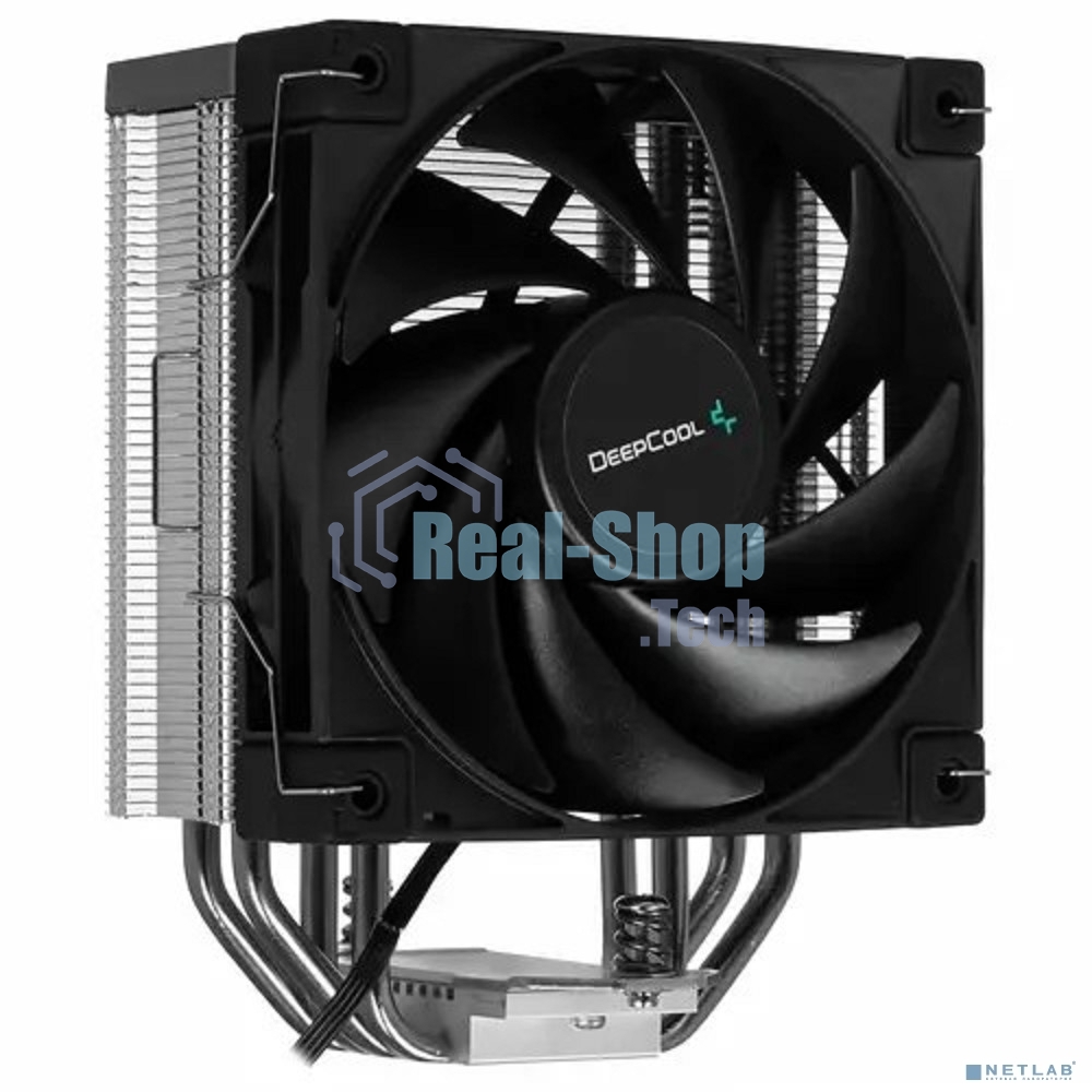 Кулер для процессора DEEPCOOL AK400 черный, 120 мм, алюминий/медь, 1850 об/мин, 29 дБ, 4 pin, 220 Вт, 155 мм