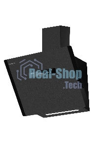 Вытяжка наклонная Maunfeld Falcon 60 Glass черная, 59.5 см, 1150 куб. м/ч, 54 дБ