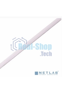 Термоусаживаемая трубка Rexant 1,0/0,5 мм, белая, упаковка 50 шт. по 1 м