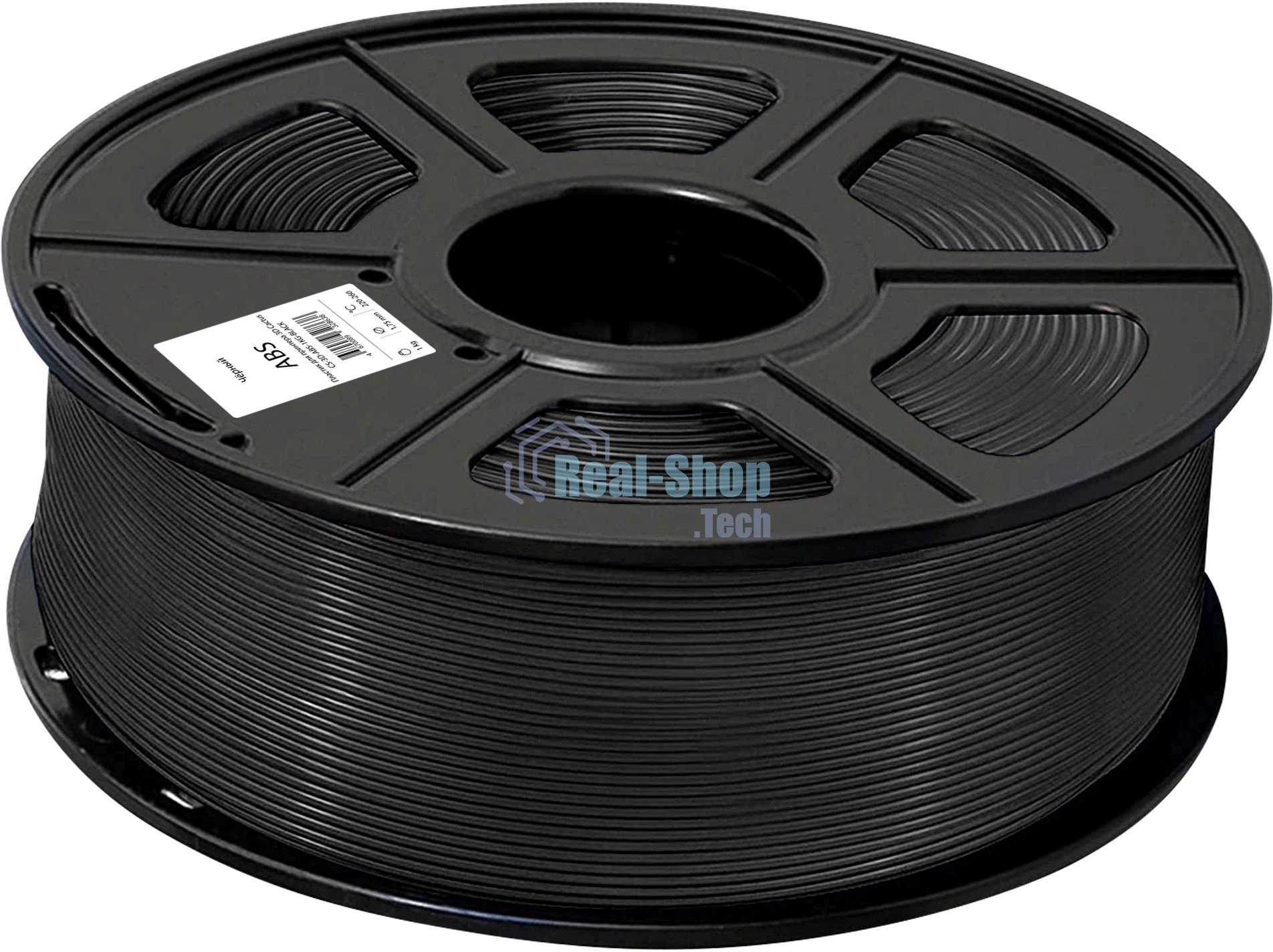 Пластик для принтера 3D Cactus CS-3D-ABS-1KG-BLACK ABS d1.75мм 1кг 1цв. черный