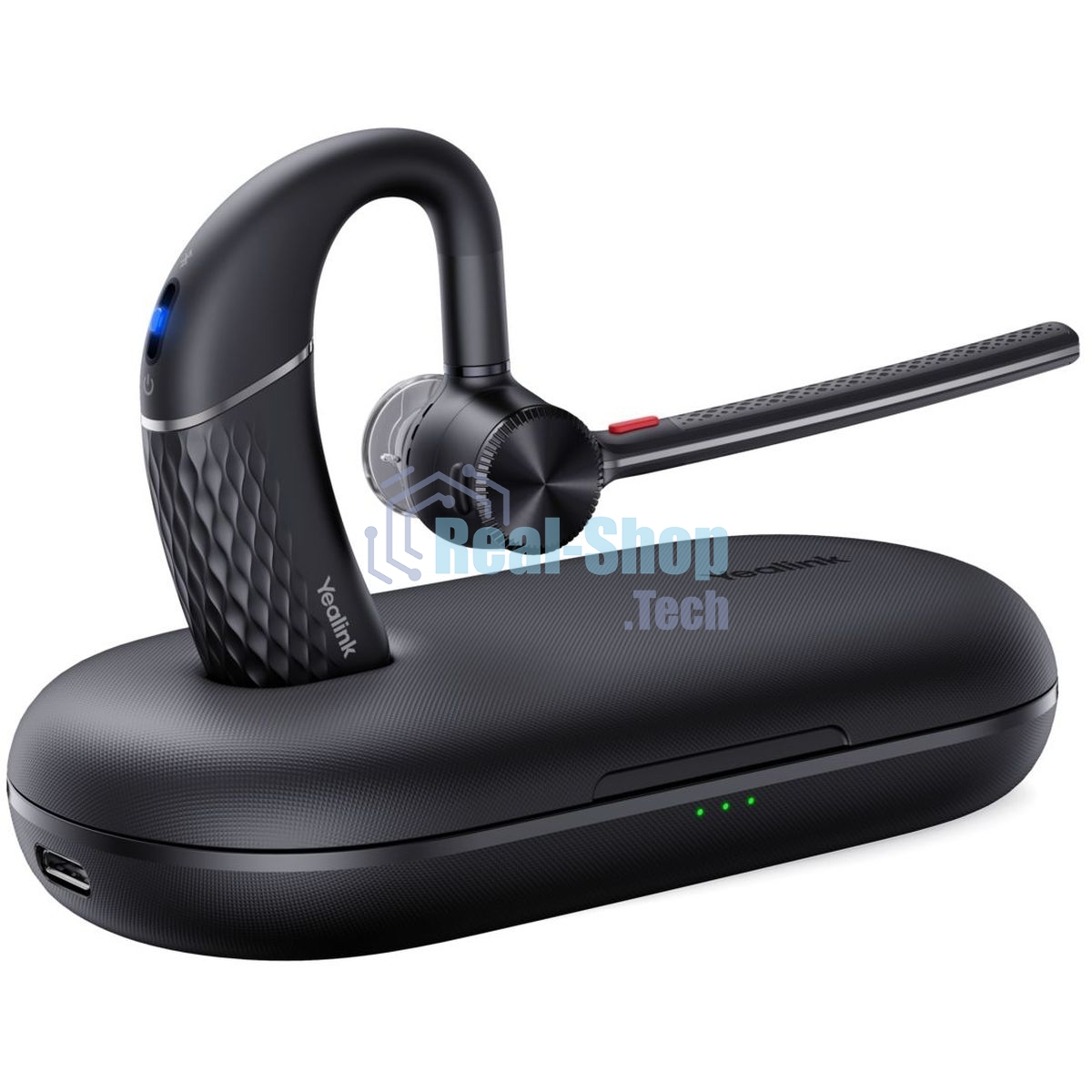 Гарнитура Yealink BH71 Pro чёрный, беспроводная, Bluetooth, до 10 ч
