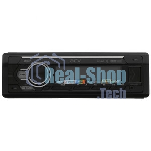 Автомагнитола ACV ADX-905BM, 1 DIN, Bluetooth, USB Type-A, AUX, пульт ДУ
