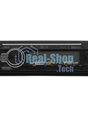 Автомагнитола ACV ADX-905BM, 1 DIN, Bluetooth, USB Type-A, AUX, пульт ДУ