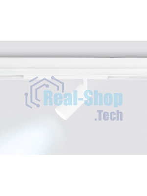 Управляемый светодиодный светильник для шинопровода Magnetic Ambrella light GL1211 WH белый IP20 12W 3000K-6400K 220V 36° D45*100 (Без ПДУ)