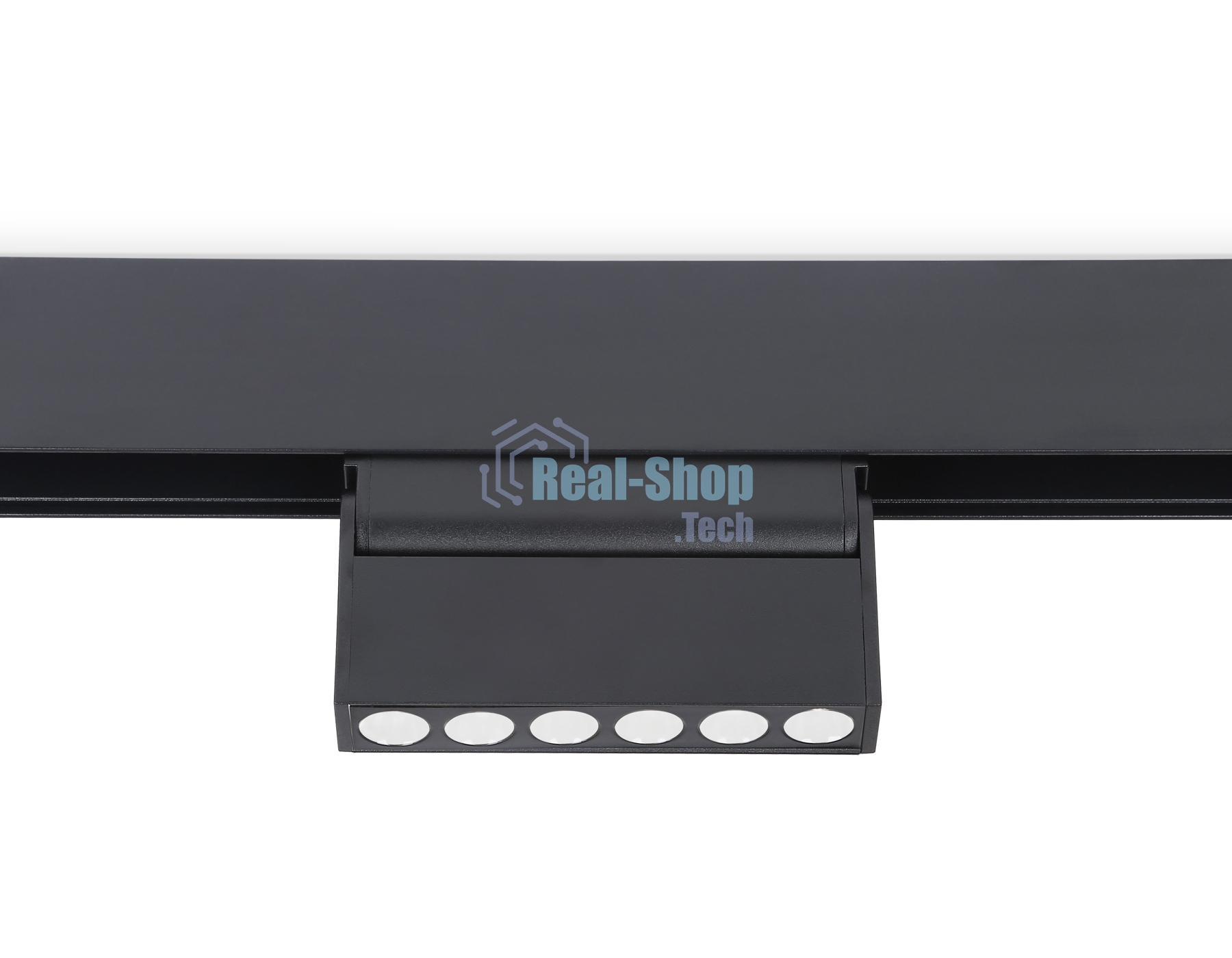 Светильник трековый светодиодный GL4040 BK черный IP20 6W 4200K 48V 24° 115*22*105