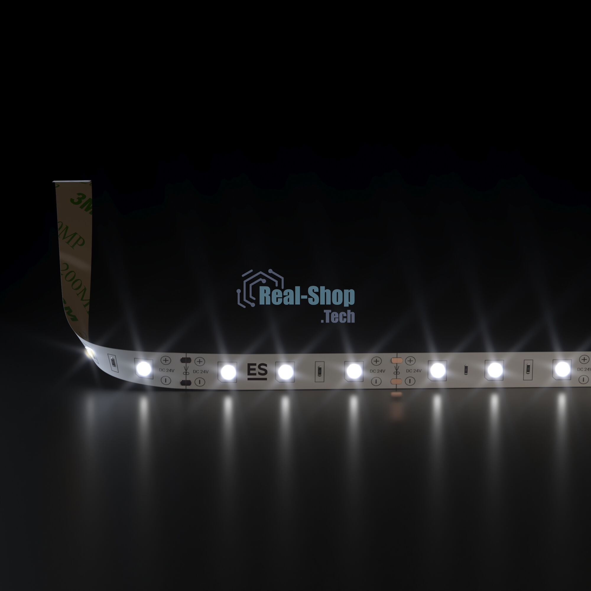 Лента светодиодная 2835 24V 60Led 4,8W IP20 / 60Led 4,8W IP20 4200K дневной белый