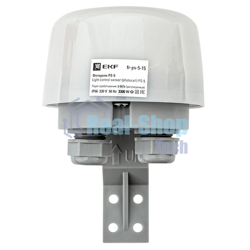 Фотореле EKF PS-5 15А 3300Вт IP66 PROxima fr-ps-5-15