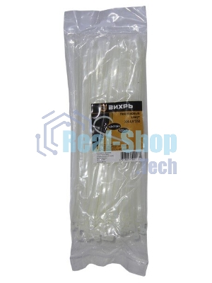 Хомут нейлоновый 4,8x250 Б (100шт)