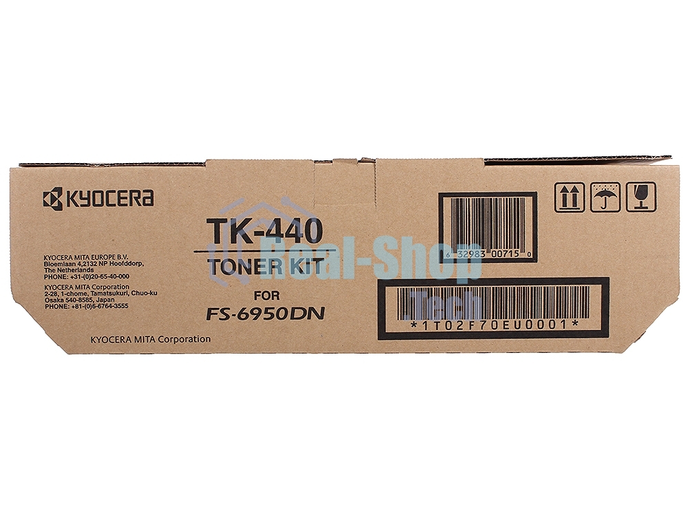 Картридж лазерный Kyocera-Mita TK-440 черный для FS-6950DN 15000 стр.
