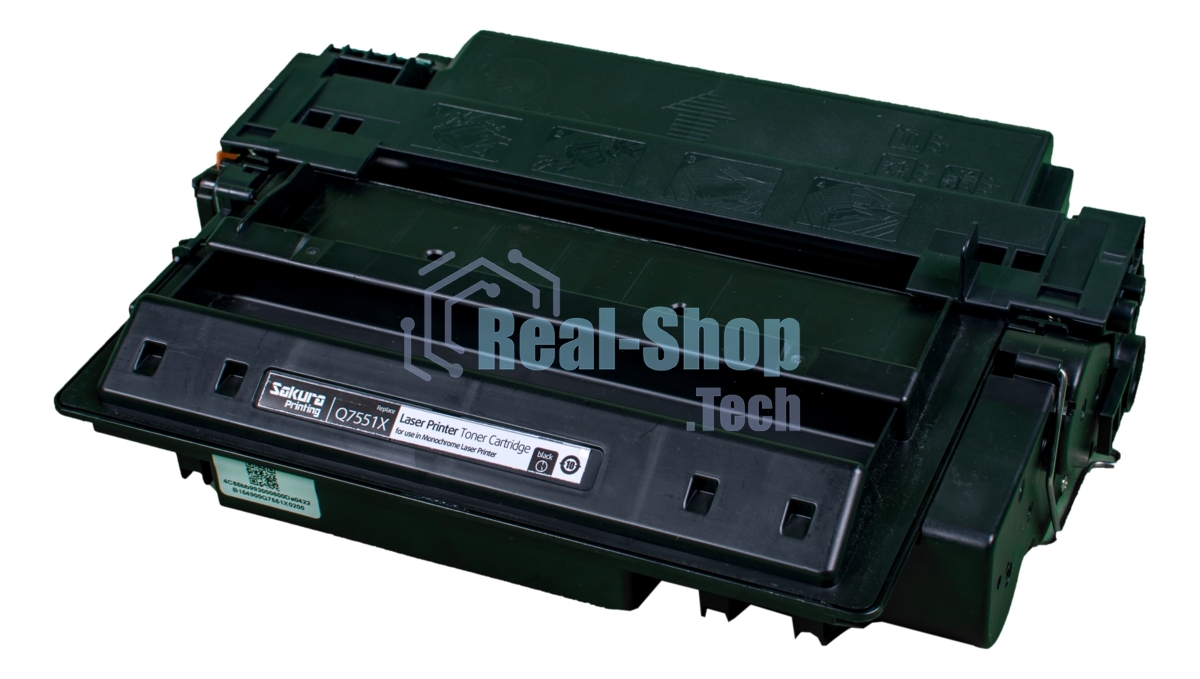 Картридж Sakura Q7551X для лазерного принтера HPP3005/P3005n/P3005d/P3005dn/3005x/M3027MFP/M3027xMFP/M3035MFP/M3035xsMFP черный, 13000 к.
